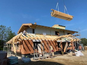 Dachstuhl bauen